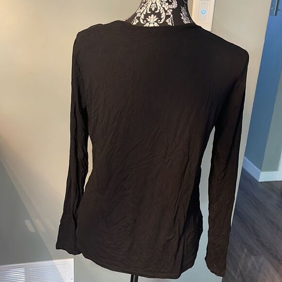 Weekend Max Mara Black Longsleeve Blouse - Picture 2 of 4